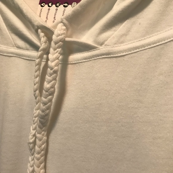 L Prana soft light weight hoodie w pocket NWOT - Picture 7 of 8